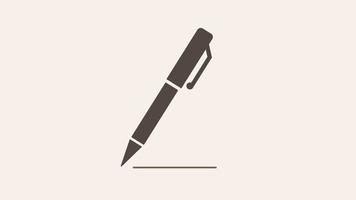 SImple pen icon vector illustration
