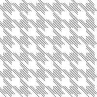 Classic houndstooth vector seamless pattern background