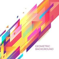 Abstract geometric vector design  illustration background