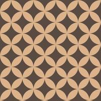 Kawung motif geometric vector template background