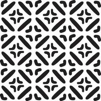 Seamless abstract geometric hand drawn pattern vector