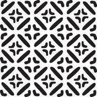 Seamless abstract geometric hand drawn pattern vector