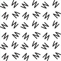 Seamless abstract geometric hand drawn pattern. vector
