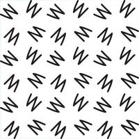 Seamless abstract geometric hand drawn pattern. vector