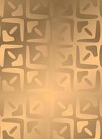 Gold background with abstract pattern vector