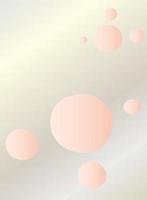 Silver background with pink circles vector