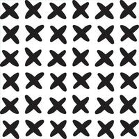 Seamless abstract geometric hand drawn pattern. vector
