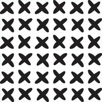 Seamless abstract geometric hand drawn pattern. vector