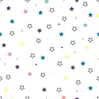 seamless icon star with white background for wallpaper backdrop vector illustration