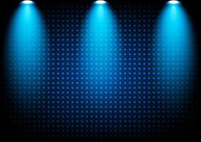 graphics design Spot light with blue background vector