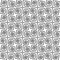 Seamless abstract geometric hand drawn pattern. vector