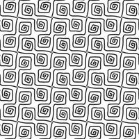 Seamless abstract geometric hand drawn pattern. vector