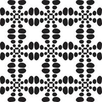 Seamless abstract geometric hand drawn pattern vector