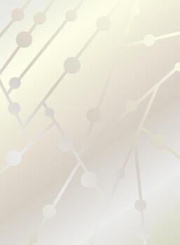 Light silver background with a pattern of lines and circles vector