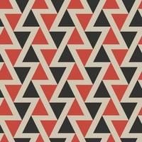 patrón de triángulo abstracto y fondo sin costuras de línea en zig zag, estilo de color escandinavo moderno. uso para telas, textiles, elementos de decoración de interiores, tapicería, envoltura. vector