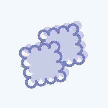 Icon Cookies. suitable for Bakery symbol. two tone style. simple design editable. design template vector. simple illustration vector