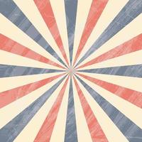 Colorful Circus Sunburst Background. vector