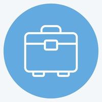 Icon Toolbox. suitable for building symbol. blue eyes style. simple design editable. design template vector. simple illustration vector