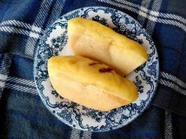 Balinese cakes on a plate. Indonesian culinary food photo