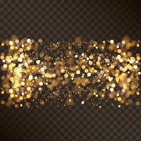 abstract blurred bokeh light element that can be used for cover decoration or background, Abstract blur gold sparkle bokeh background vector