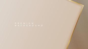 Abstract luxury background lines overlap layers with space for text. Luxurious style. Vector illustration