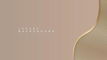 Simple luxury background lines overlap layers with space for text. Luxurious style. Vector illustration