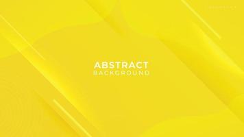 Dynamic fluid yellow geometric background. Textured yellow template. Vector illustration