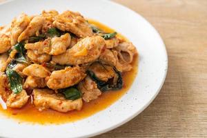 Stir Fried Chicken with Chili Paste photo