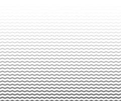 Wave, zigzag lines pattern. Black wavy line on white background. Texture vector - illustration