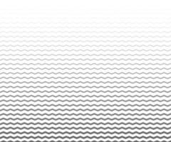 Wave, zigzag lines pattern. Black wavy line on white background. Texture vector - illustration