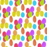 Abstract watercolor background multicolored shades circles on white bacground vector
