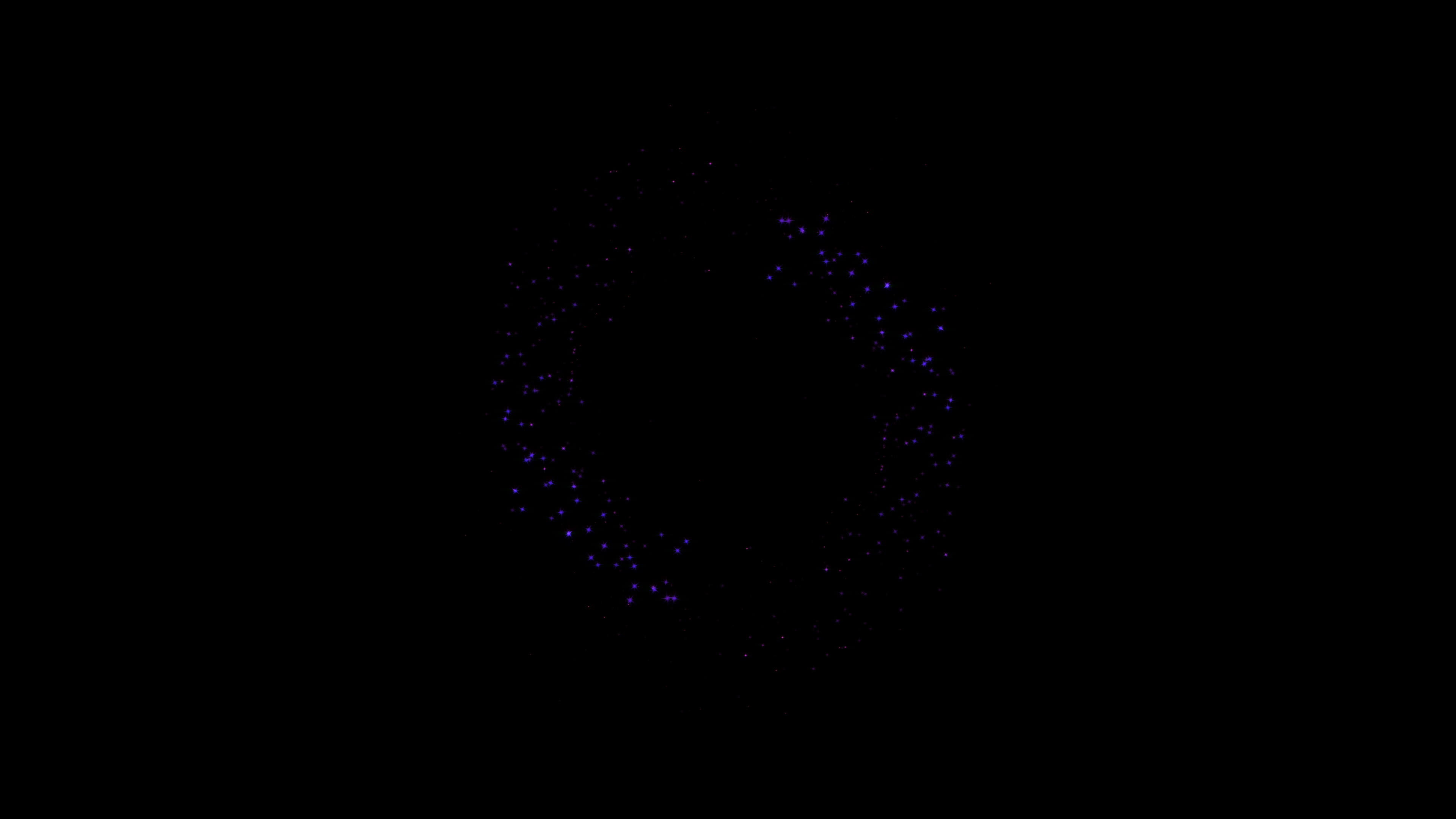 Abstract Glow pink particles motion flow circle 8076815 Stock Video at