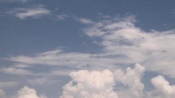 timelapse des nuages du ciel, nuage du ciel video