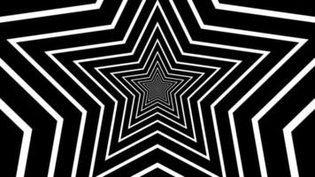 Animation Seamless Infinite Looping Stars black and white - Loop Motion Background Animation video