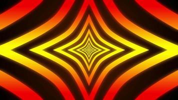 Animated Stars with orange Gradient glowing Background - 3d tunnel abstract motion background video