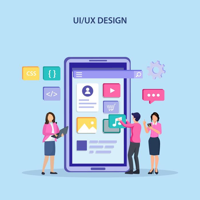 Ui Ux Designing Vector Art, Icons, and Graphics for Free Download