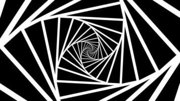 Animated hypnotic Looping tunnel - Seamless Loop Background Animation video