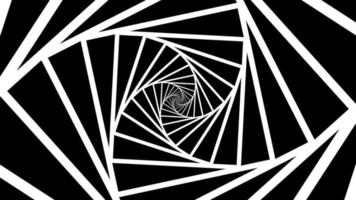 animierter hypnotischer Looping-Tunnel - nahtlose Loop-Hintergrundanimation video