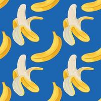 funny bananas seamless pattern design vector