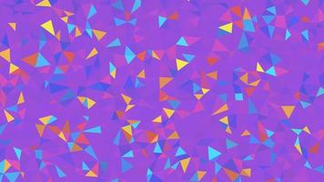 Abstract Low Poly Triangular Background. vector