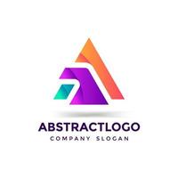 letra colorida una plantilla de vector creativo de diseño de logotipo. llamativa fuente alfabética un elemento de icono de caracteres de tipo.