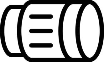 Camera lens vector illustration on a background.Premium quality symbols.vector icons for concept and graphic design.