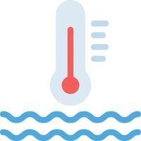 temperature pool vector illustration on a background.Premium quality symbols.vector icons for concept and graphic design.