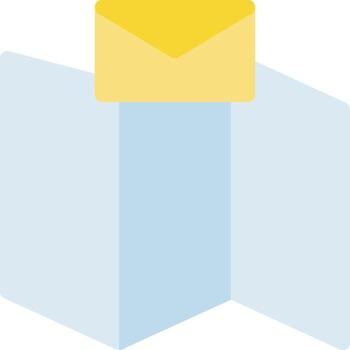 mail location vector illustration on a background.Premium quality symbols.vector icons for concept and graphic design.