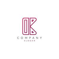 Creative and Modern K Letter logo Icon vector element Shape.