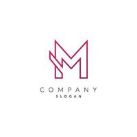 Creative and Modern M Letter logo Icon vector element Shape.