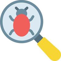 search bug vector illustration on a background.Premium quality symbols.vector icons for concept and graphic design.