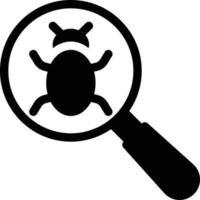 search bug vector illustration on a background.Premium quality symbols.vector icons for concept and graphic design.