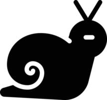 ilustración de vector de caracol en un fondo. símbolos de calidad premium. iconos vectoriales para concepto y diseño gráfico.