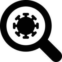 search virus vector illustration on a background.Premium quality symbols.vector icons for concept and graphic design.